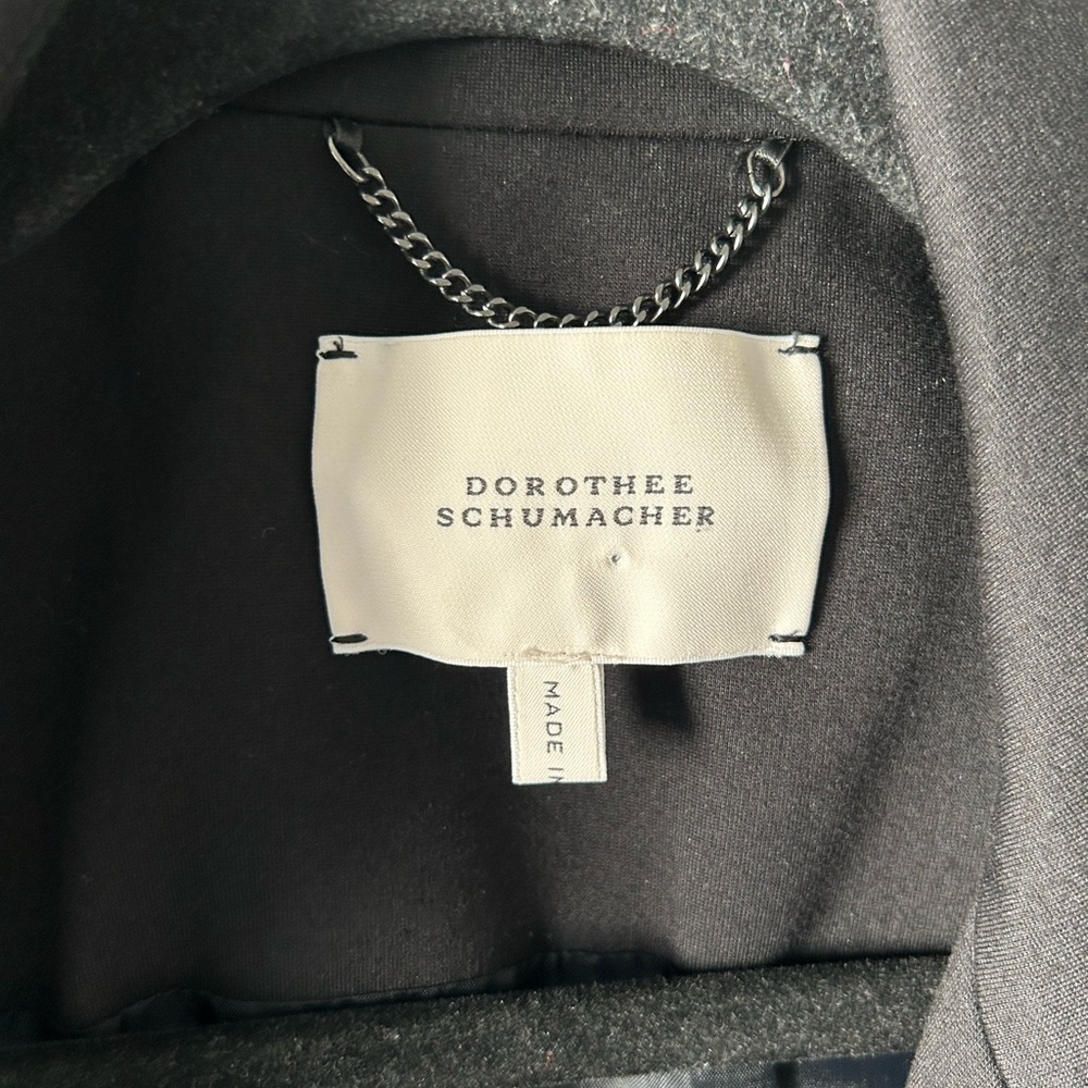 Dorothee Schumacher black cropped blazer style jacket - Picture 2 of 5